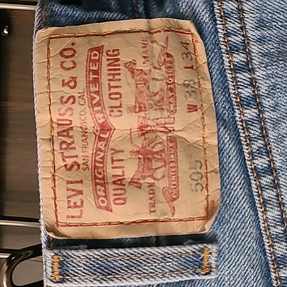 Levi's 505 dad jeans - Picture 1 of 4